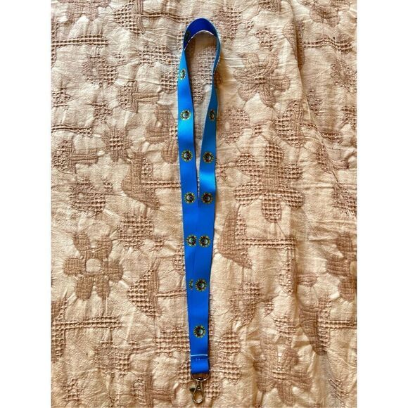 Official Guns N’ Roses Label Promo Lanyard Blue New and never Used slash axl - Picture 1 of 4